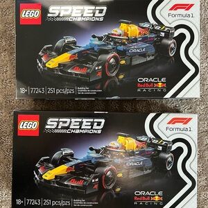 LEGO 77243 Speed Champions Red Bull Racing Car Set of 2  NIB